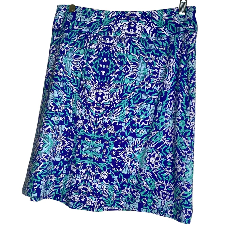 Title Nine Breeze Skirt Small Blue Teal Athletic Hiking Pickleball Tennis EUC